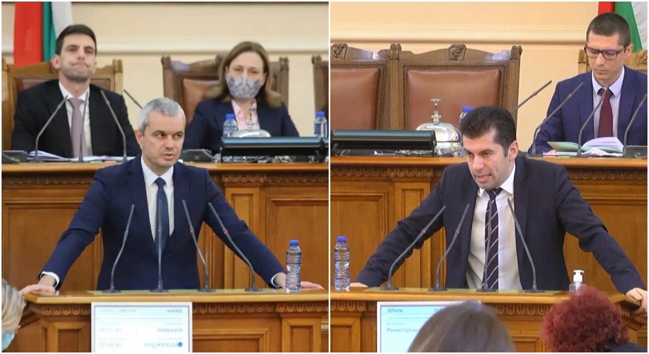ОСТЪР СПОР: Петков към Костадинов: Като си такъв мъж, защо не си в Украйна? (ВИДЕО)