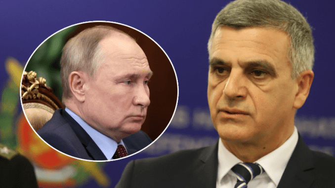 Стефан Янев кръщава партията си на Путин