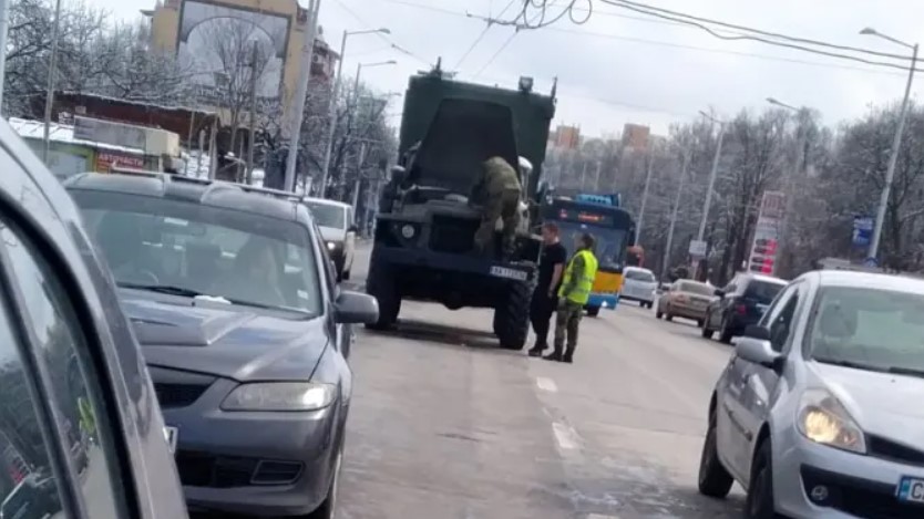 Българската армия го закъса в София