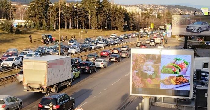 Ад на Околовръстното в София, ето какво се случва! СНИМКА
