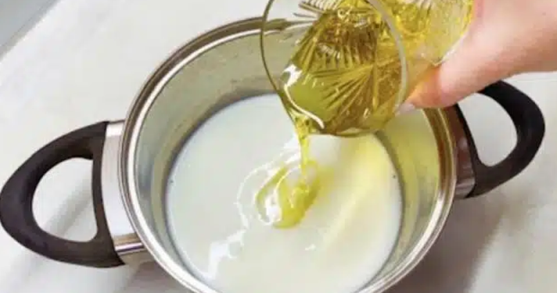 Сложете малко олио в млякото: Получавате за нула най-вкусния сос, който дори го няма в ресторанта!