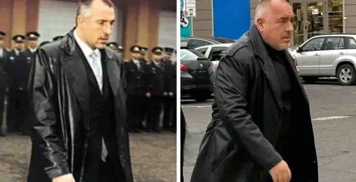 Той се завърна?! Бойко Борисов отново с кожения шлифер