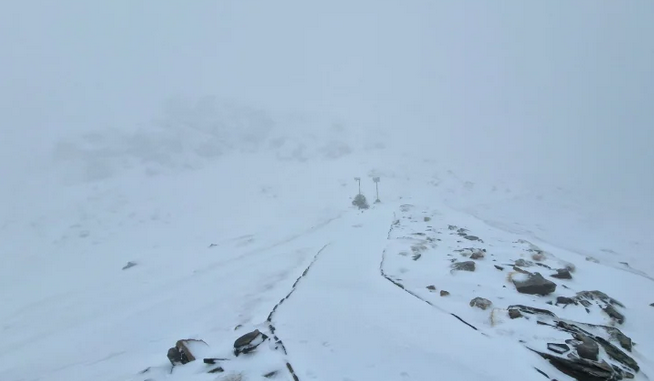 Зимата вилнее на това място в България, всичко е в сняг
